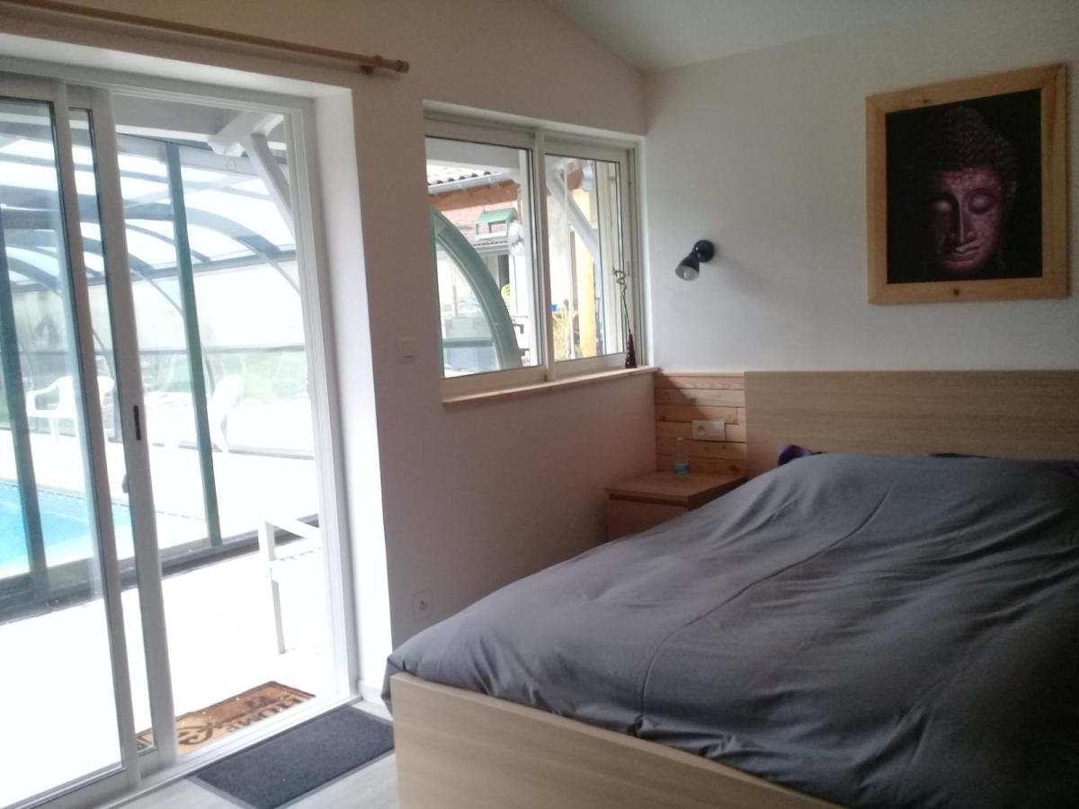 Chambre Avec Jacuzzi Privatif "Le Pecher" Saillans  Zewnętrze zdjęcie